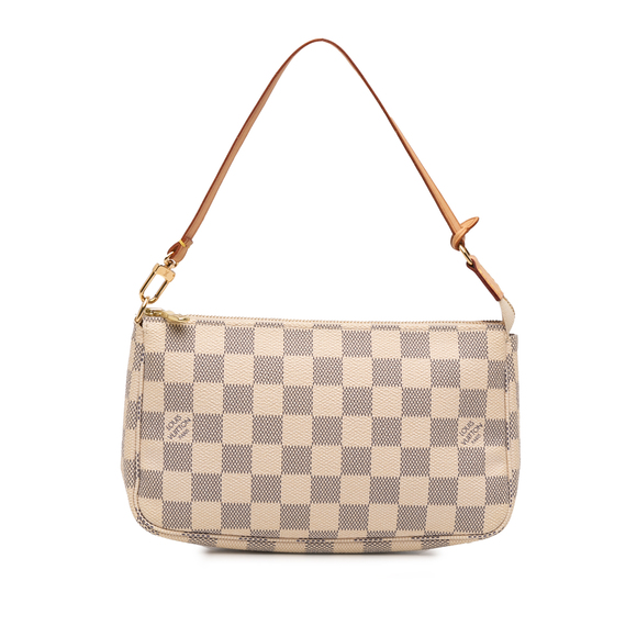 Louis Vuitton Handbags - Pre-Loved Louis Vuitton Damier Azur Pochette Accessoires